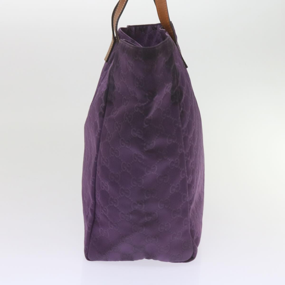 GUCCI GG Canvas Tote Bag Purple 282439 60524