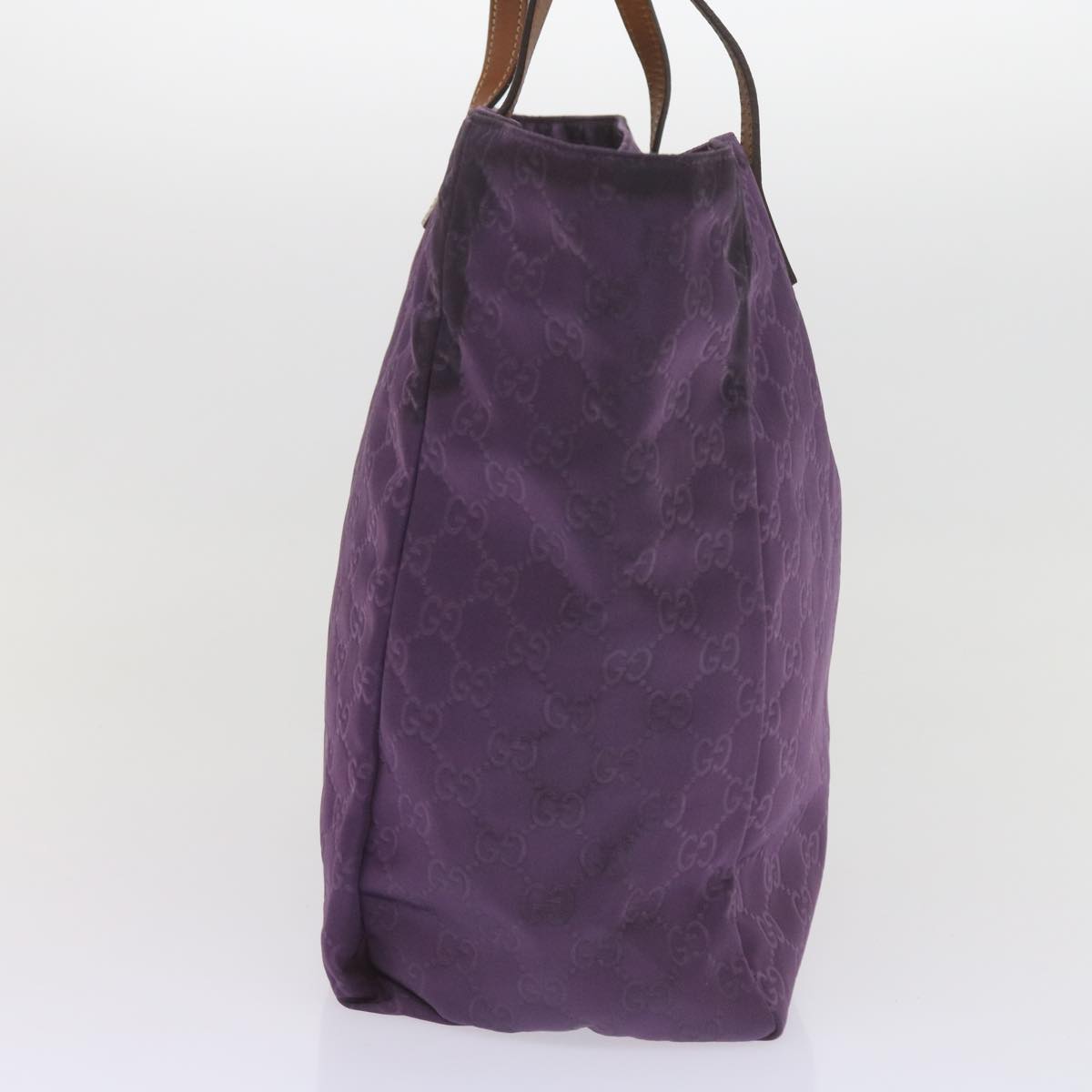 GUCCI GG Canvas Tote Bag Purple 282439 60524