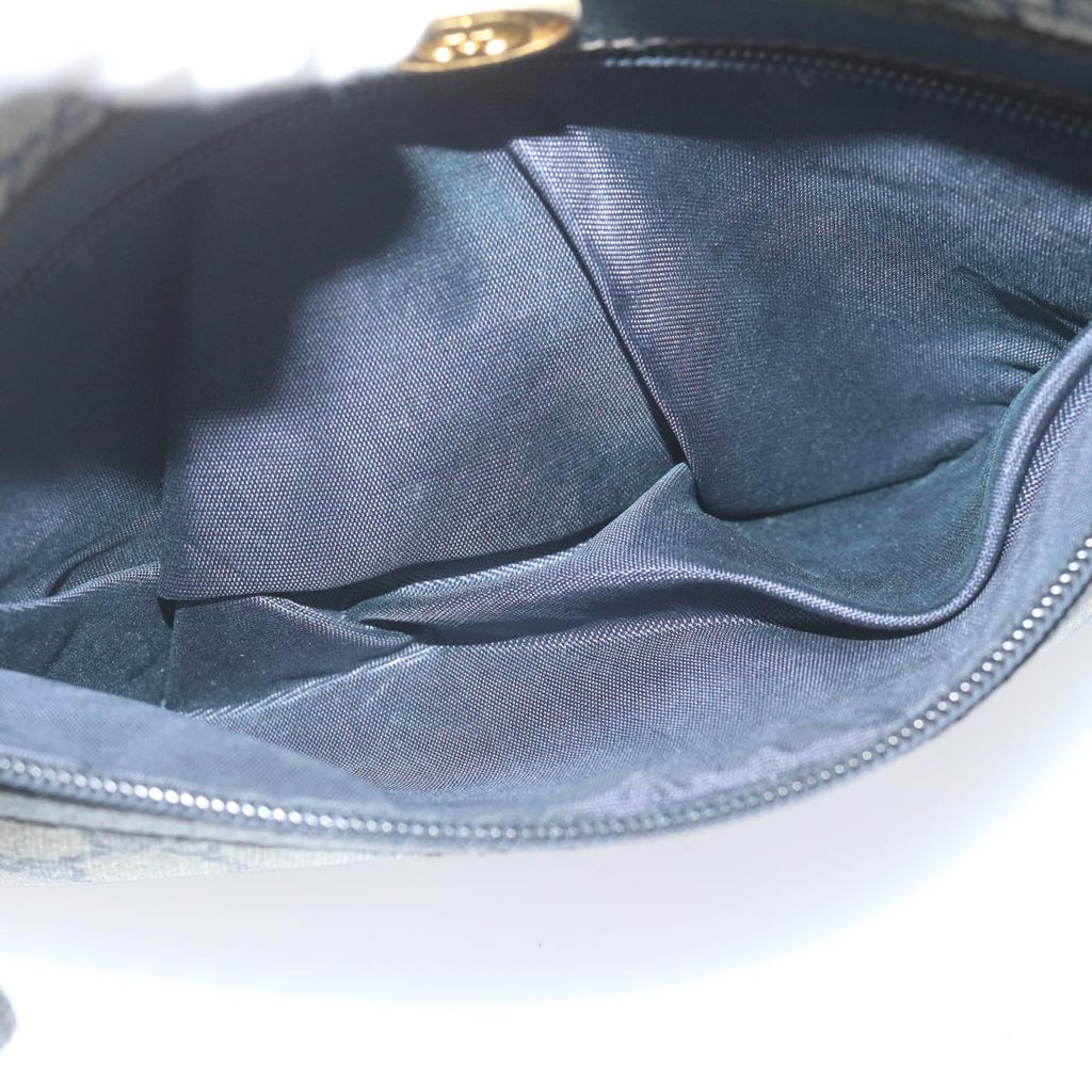 GUCCI GG Supreme Sherry Line Shoulder Bag Red Navy 904 02 004 60571