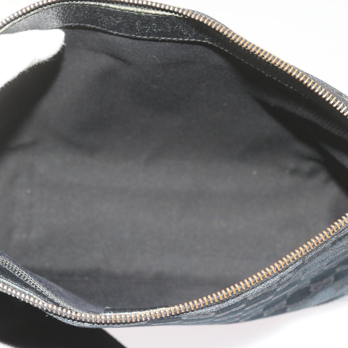 GUCCI GG Canvas Shoulder Bag Black 114273 60584