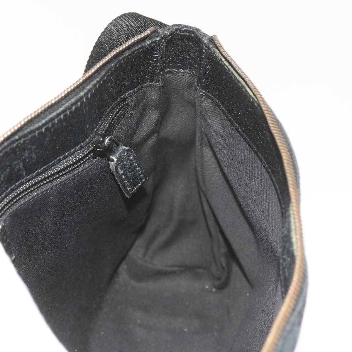 GUCCI GG Canvas Shoulder Bag Black 114273 60584