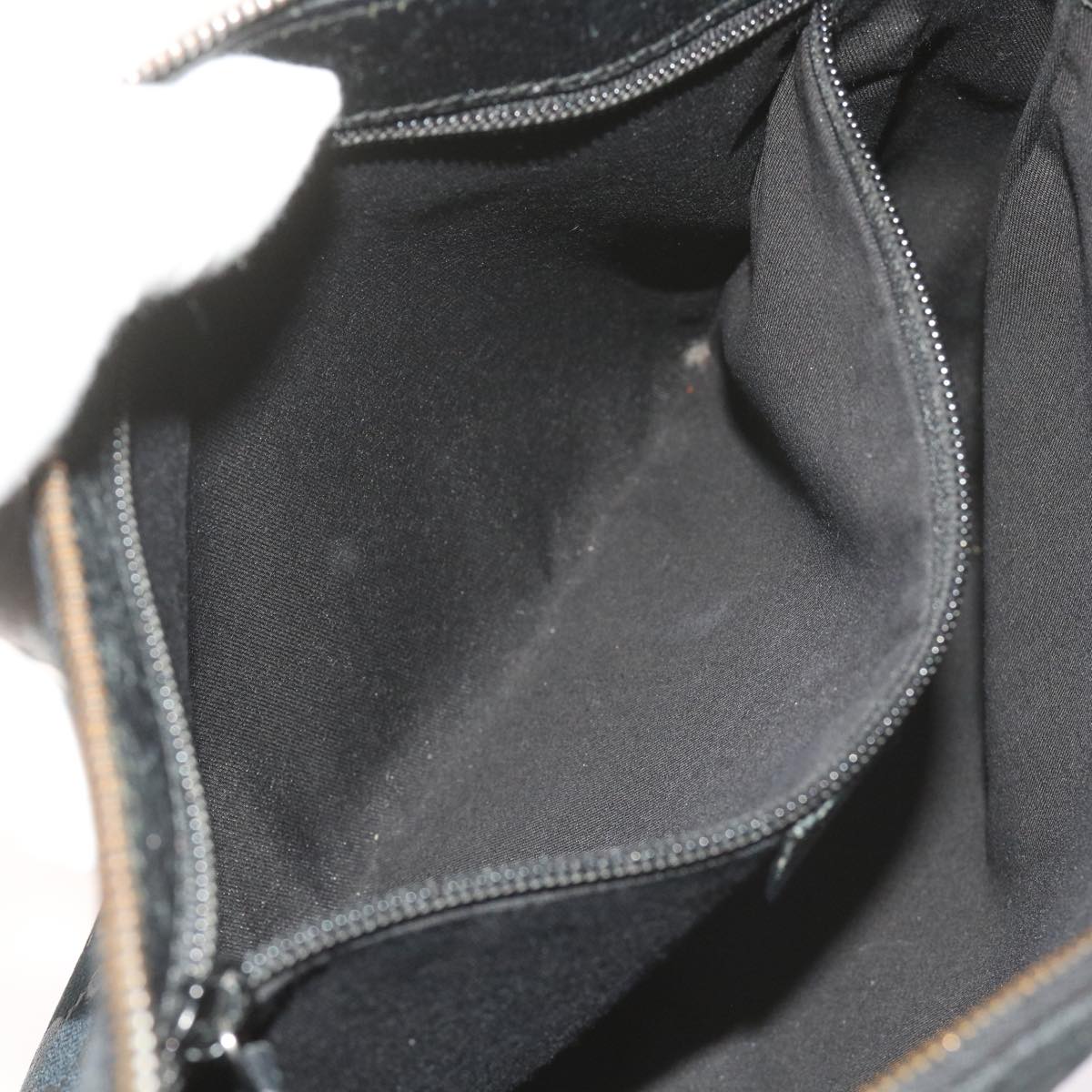 GUCCI GG Canvas Shoulder Bag Black 114273 60584