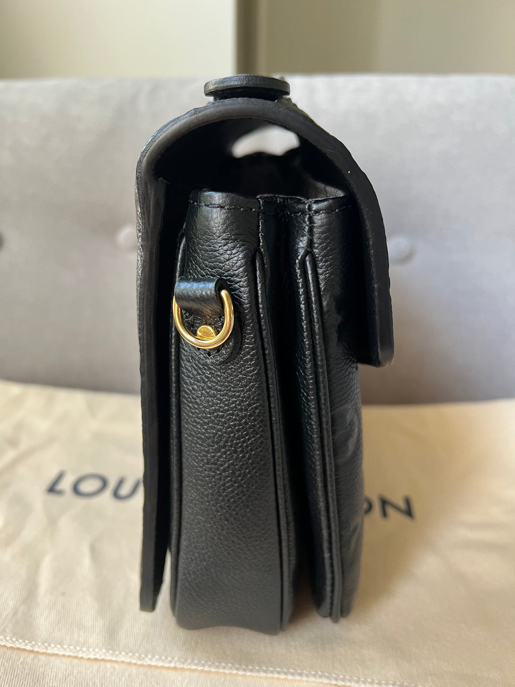 Louis Vuitton Pochette Metis Black Empreinte (RRP £2,110)