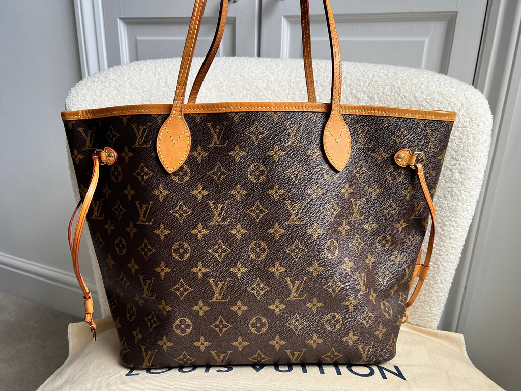 Louis Vuitton Neverfull MM Monogram Pivoine (RRP £1,410)