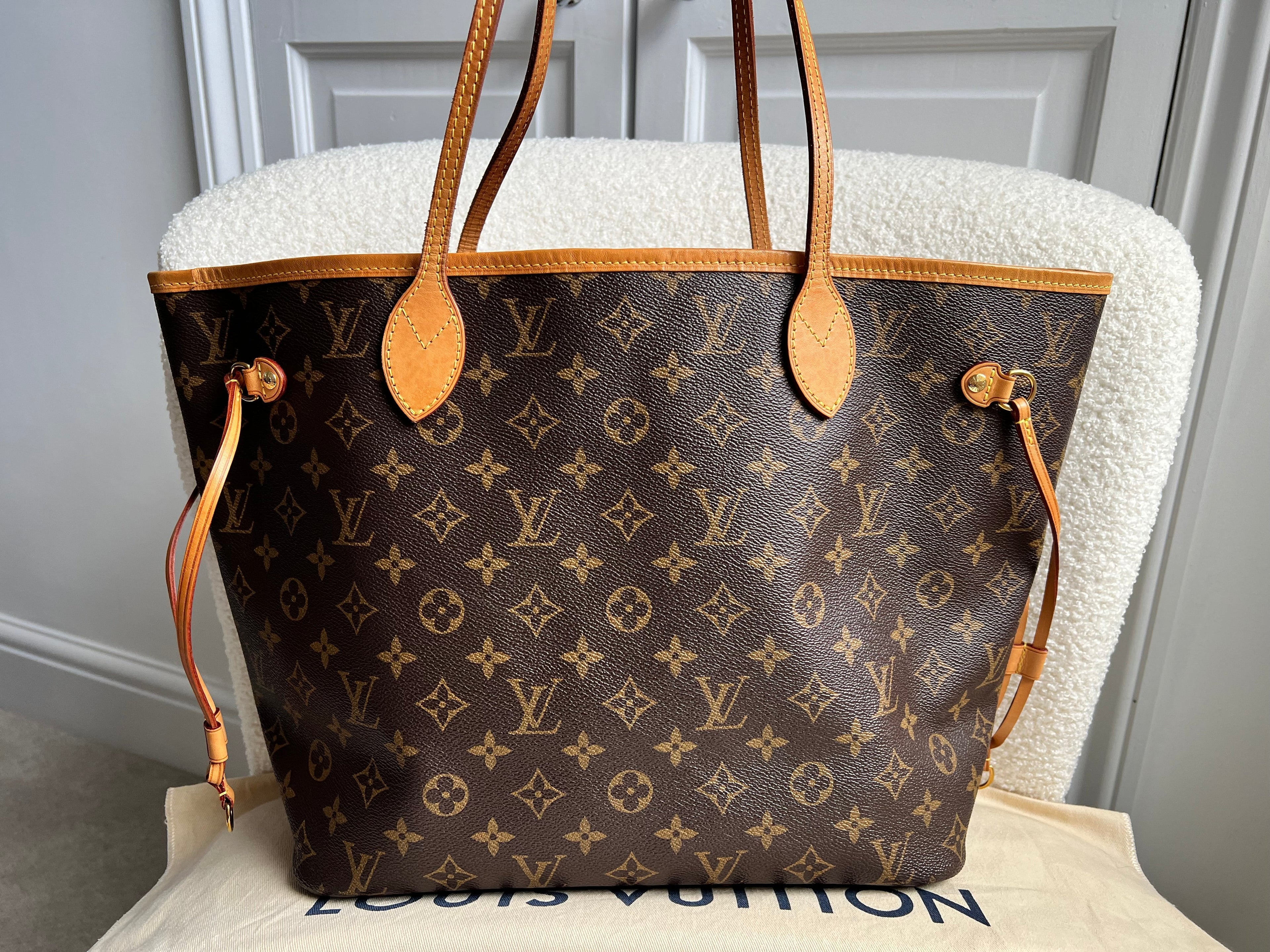Louis Vuitton Neverfull MM Monogram Pivoine (RRP £1,410)