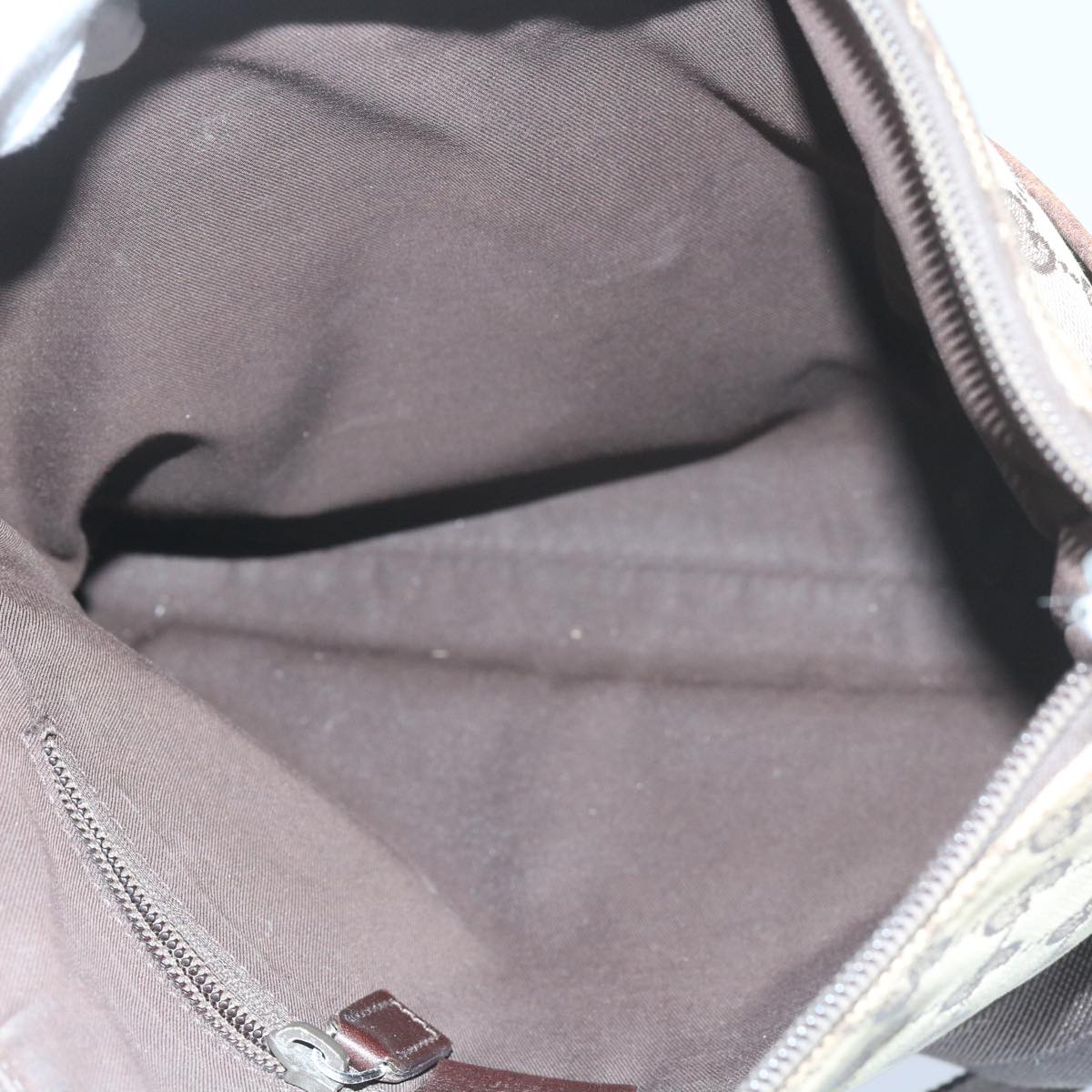 GUCCI GG Canvas Shoulder Bag Beige 145857 60606