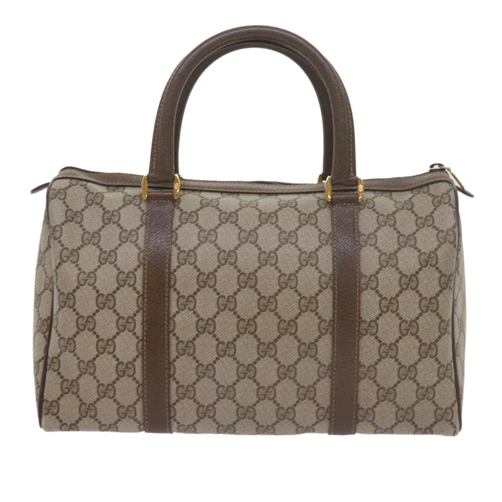 GUCCI GG Supreme Web Sherry Line Hand Bag Beige Red Green 40 02 007 60676