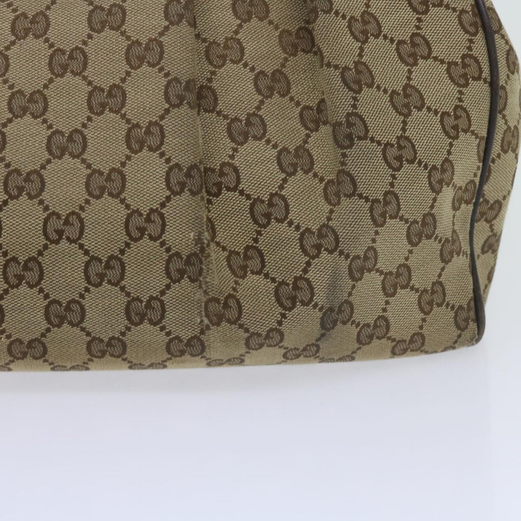 GUCCI GG Canvas Tote Bag Beige 211944 60688