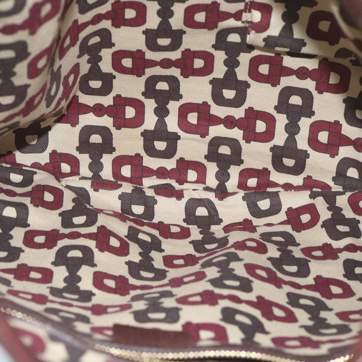 GUCCI GG Canvas Guccissima Bamboo Shoulder Bag Brown 169961 60691
