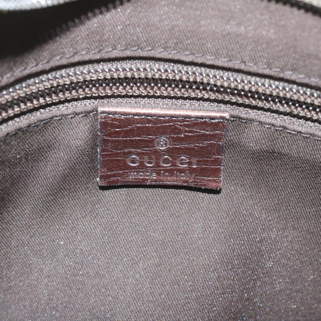 GUCCI GG Supreme Shoulder Bag PVC Leather Beige 141626 60722