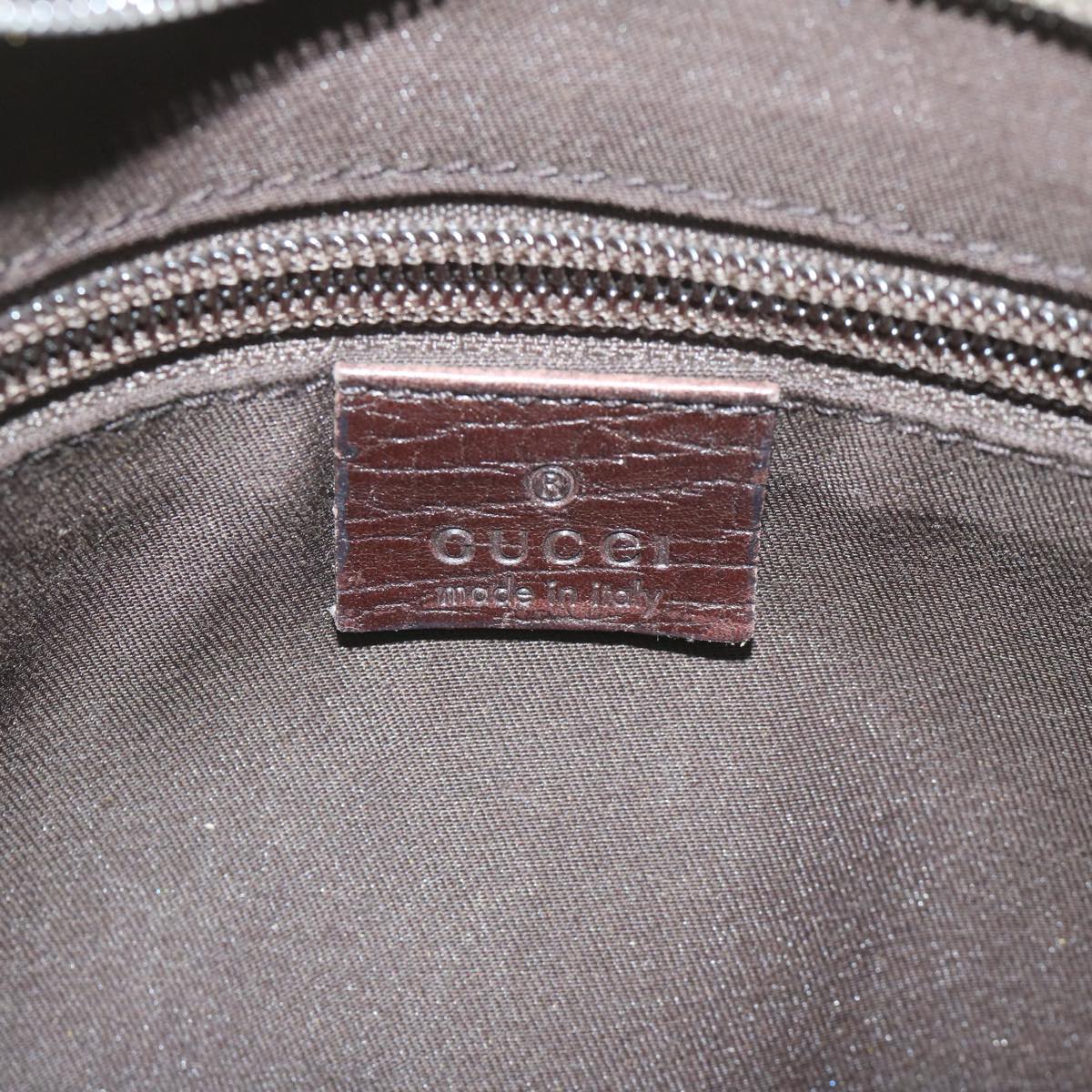 GUCCI GG Supreme Shoulder Bag PVC Leather Beige 141626 60722