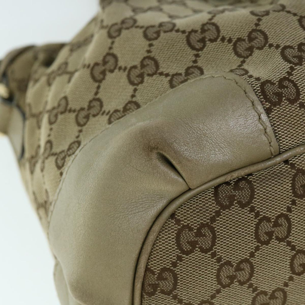 GUCCI GG Canvas Tote Bag Beige 247902 60786