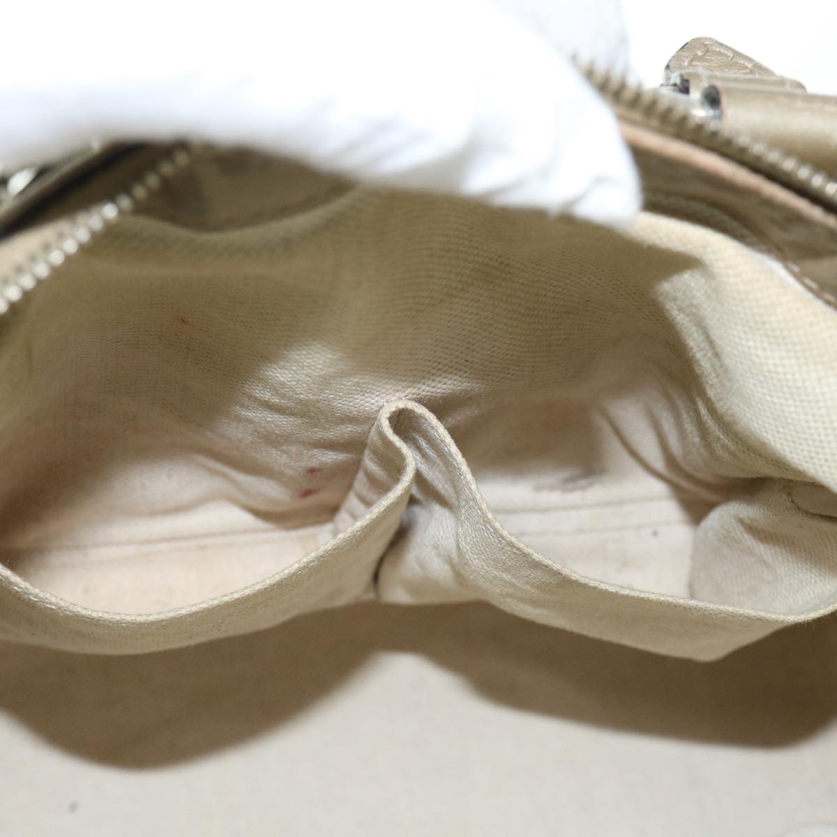 GUCCI GG Canvas Tote Bag Beige 247902 60786