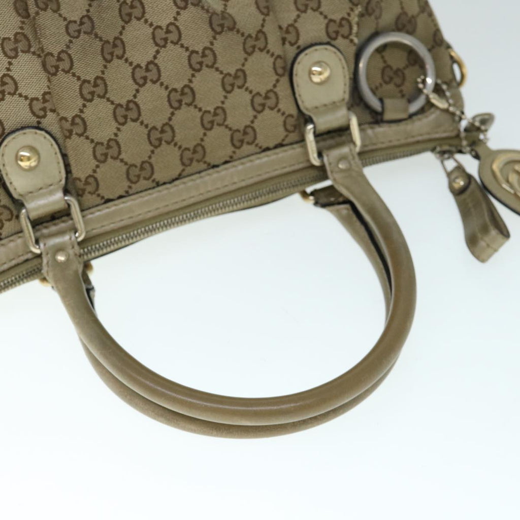 GUCCI GG Canvas Tote Bag Beige 247902 60786