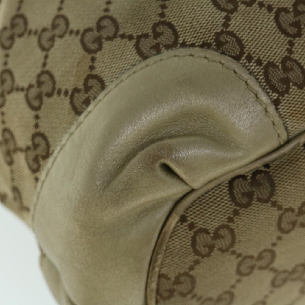 GUCCI GG Canvas Tote Bag Beige 247902 60786