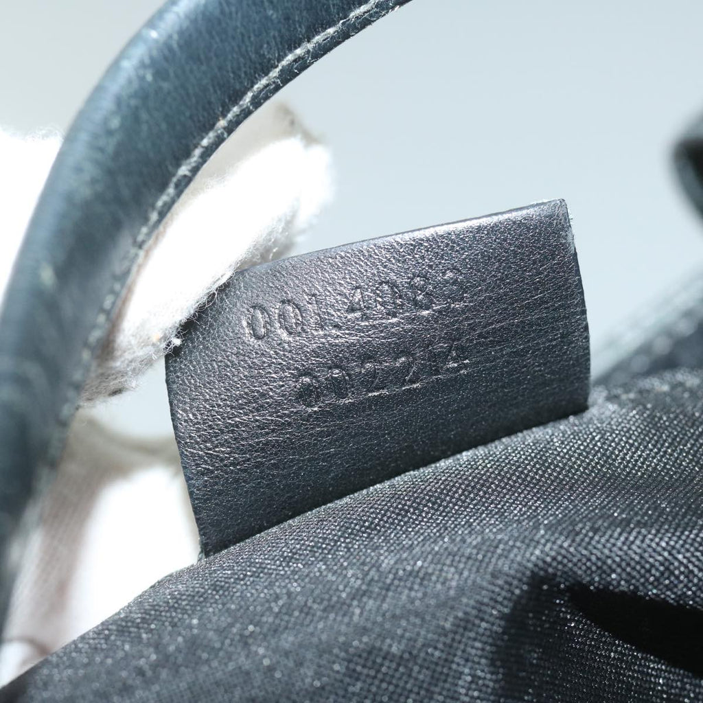 GUCCI GG Canvas Hand Bag Black 001 4083 60788