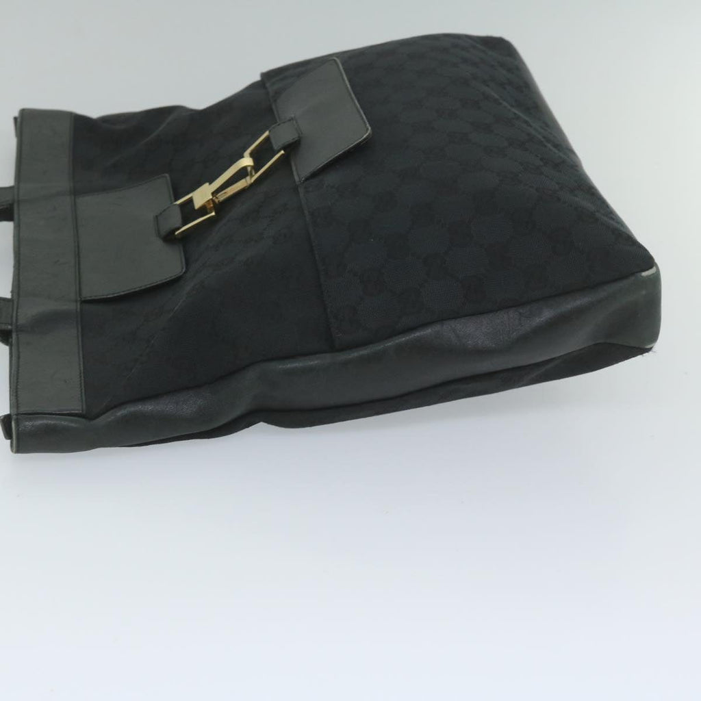 GUCCI GG Canvas Hand Bag Black 001 4083 60788
