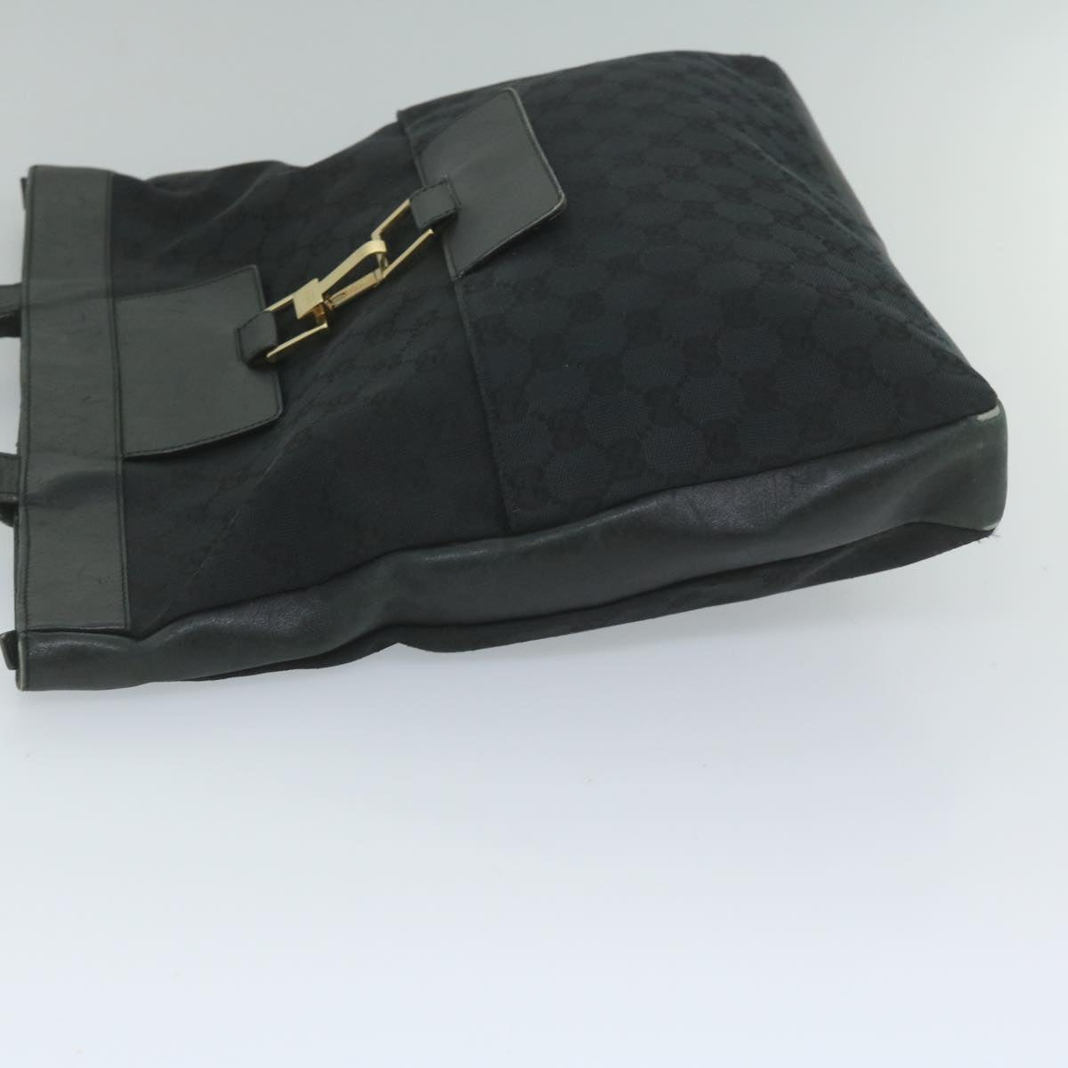 GUCCI GG Canvas Hand Bag Black 001 4083 60788