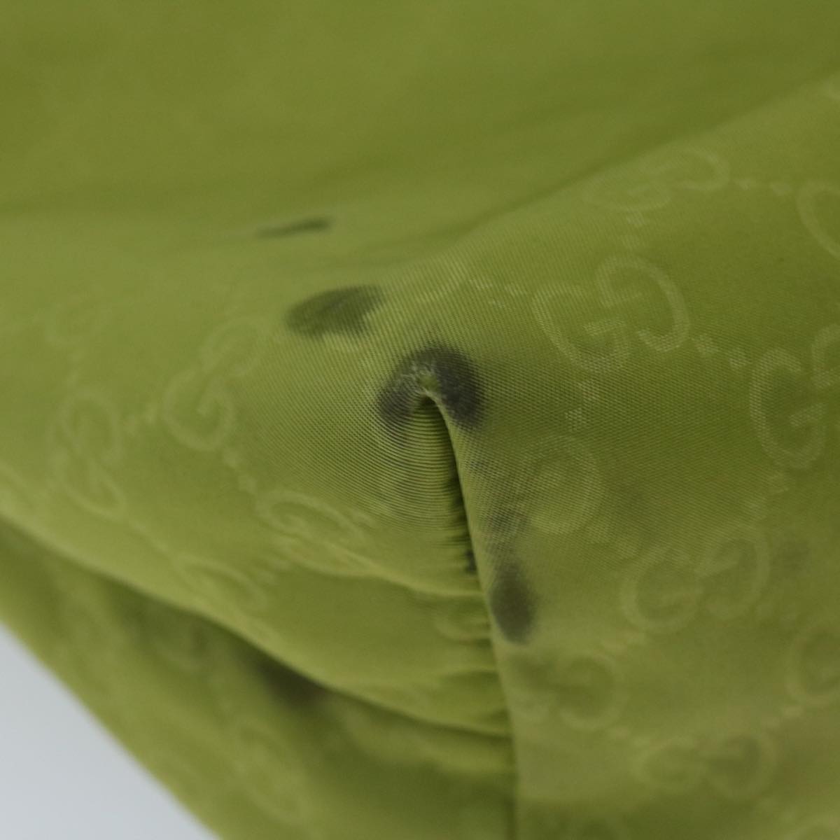 GUCCI GG Canvas Tote Bag Green 295252 60789