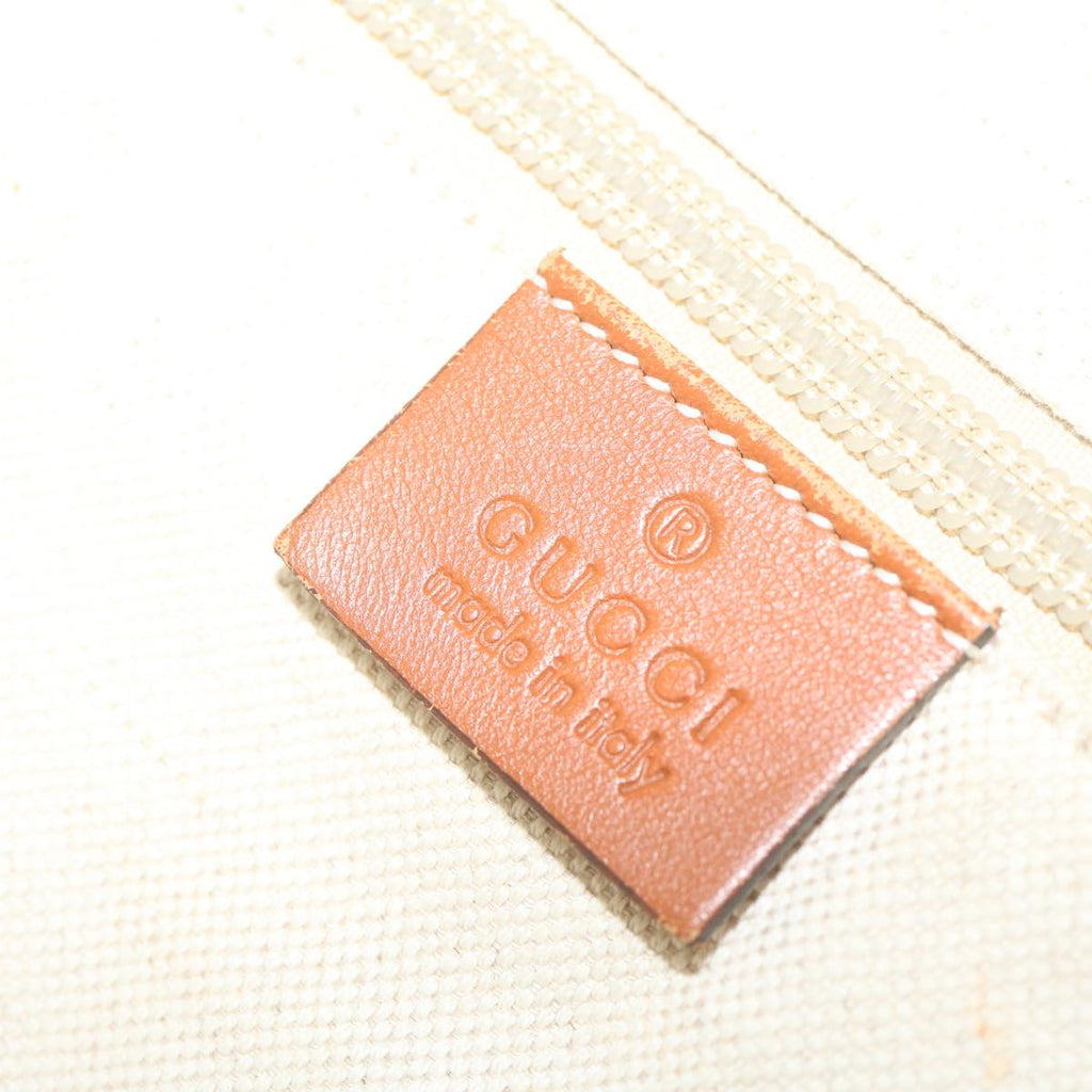 GUCCI GG Canvas Tote Bag Green 295252 60789