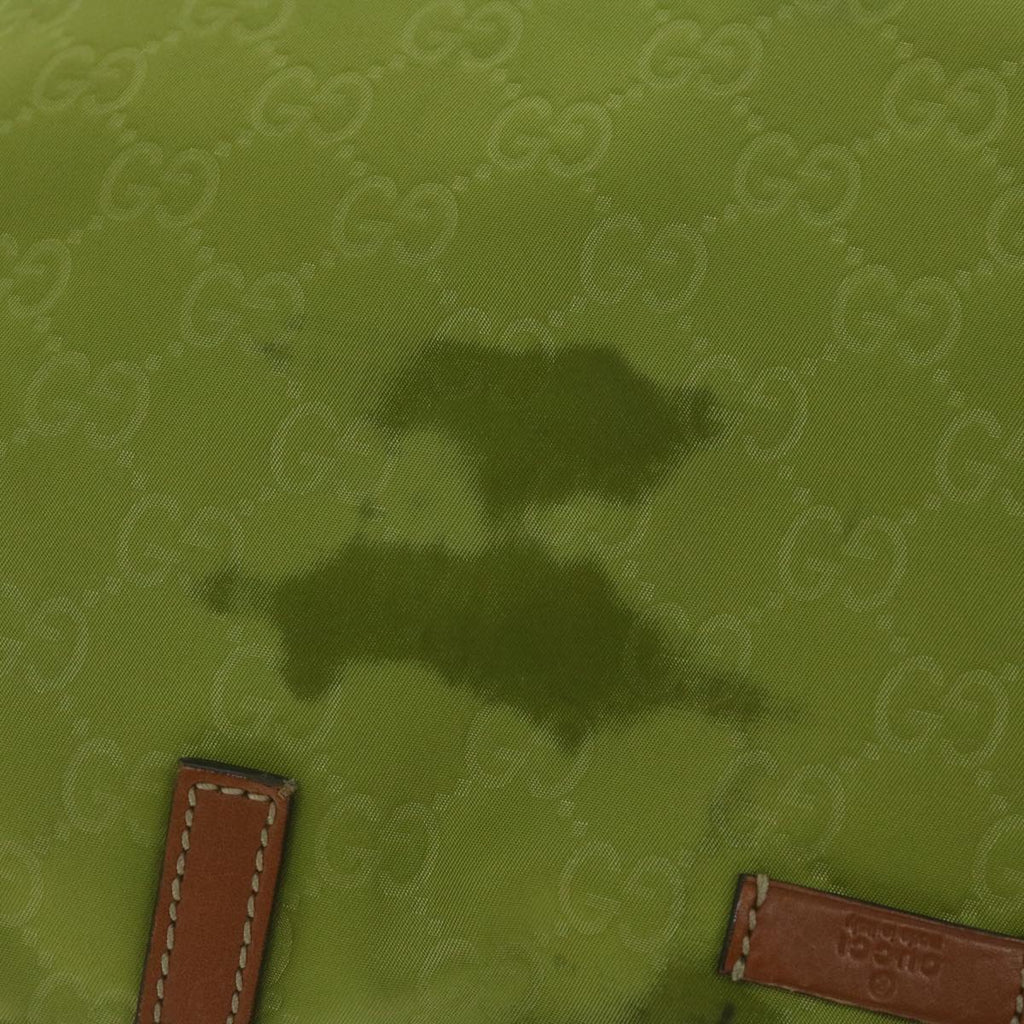 GUCCI GG Canvas Tote Bag Green 295252 60789