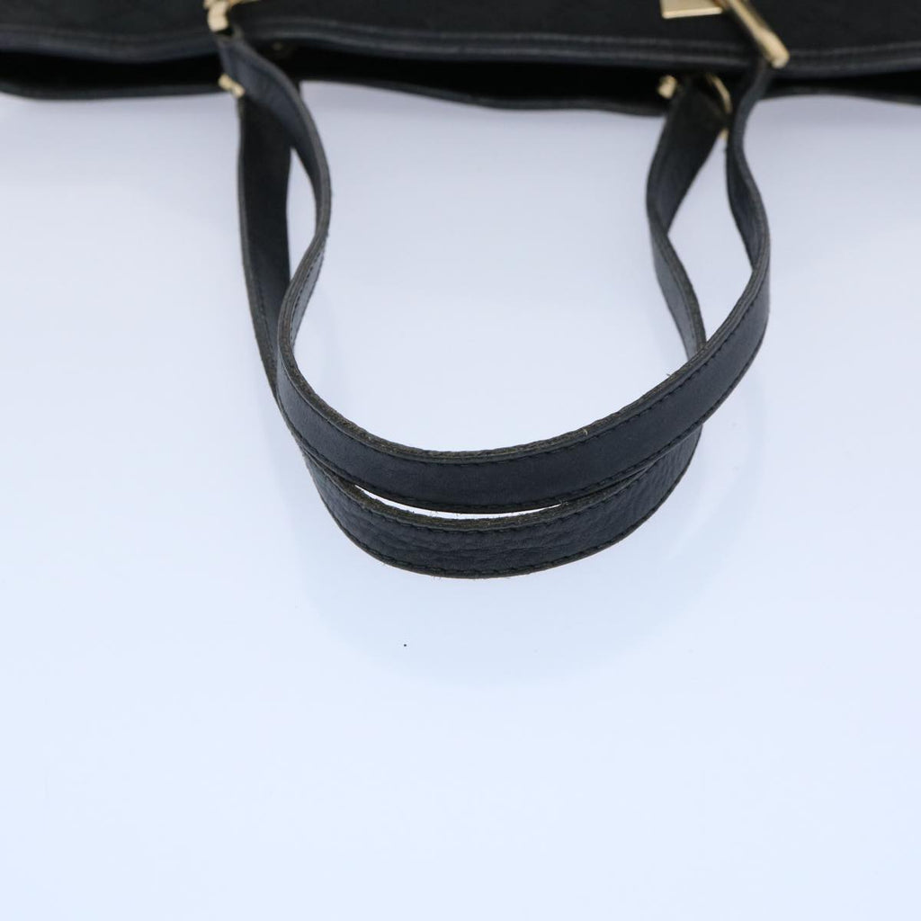 GUCCI GG Canvas Tote Bag Black 002 1099 60792