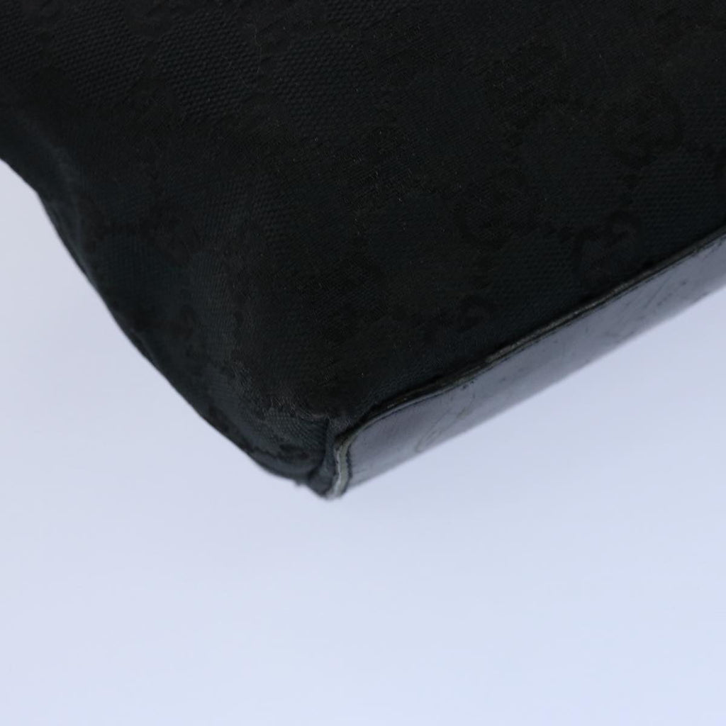GUCCI GG Canvas Tote Bag Black 31244 60793