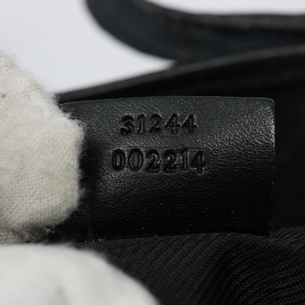 GUCCI GG Canvas Tote Bag Black 31244 60793