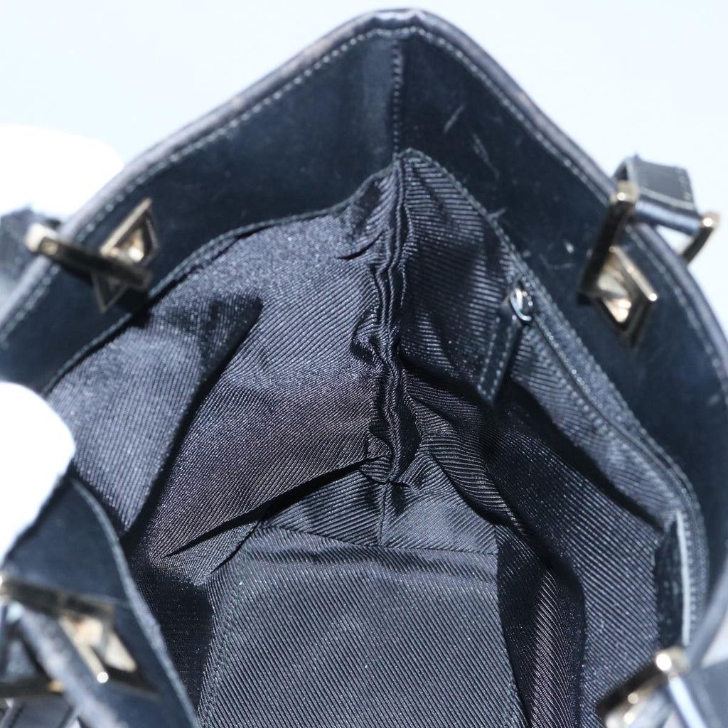 GUCCI GG Canvas Tote Bag Black 002 1099 60794