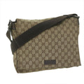 GUCCI GG Canvas Shoulder Bag Beige 146236 60797
