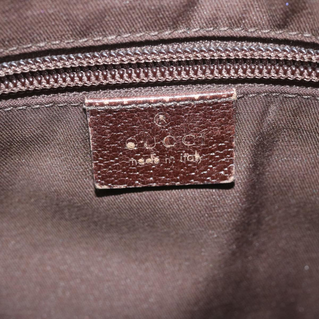 GUCCI GG Canvas Shoulder Bag Beige 146236 60797