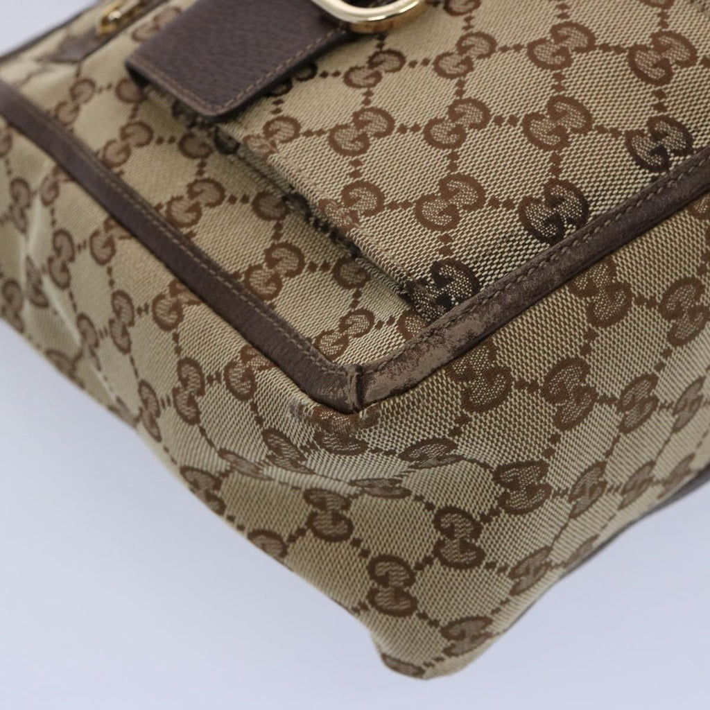 GUCCI GG Canvas Tote Bag Beige 146247 60800