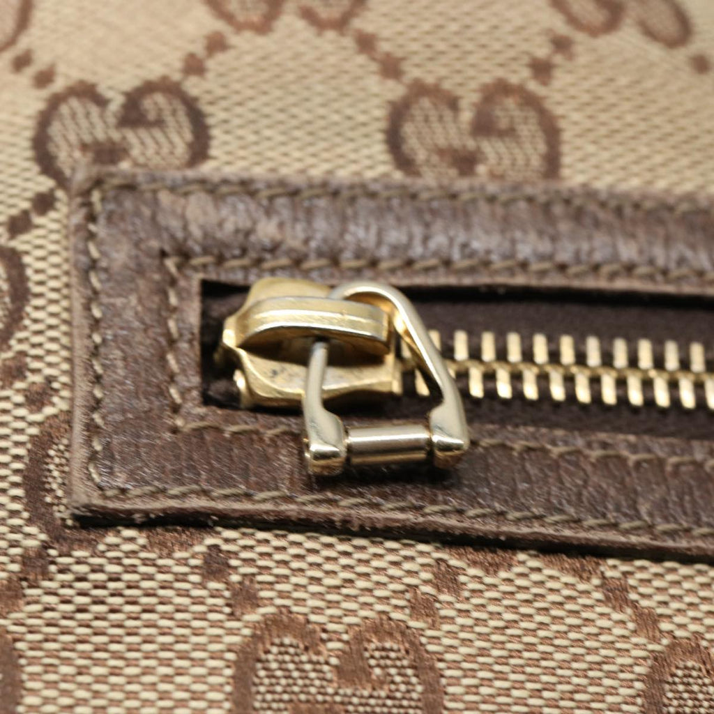 GUCCI GG Canvas Tote Bag Beige 146247 60800