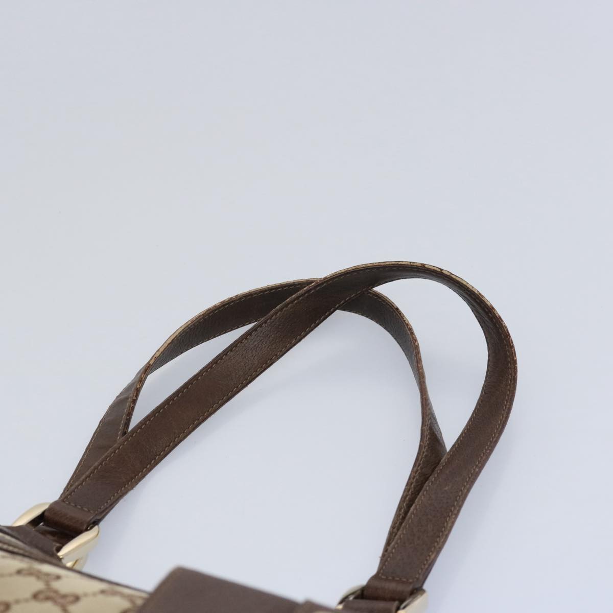 GUCCI GG Canvas Tote Bag Beige 146247 60800
