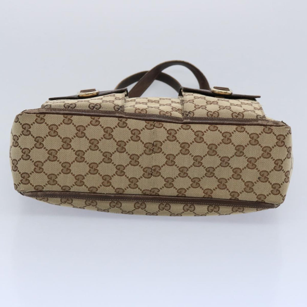 GUCCI GG Canvas Tote Bag Beige 146247 60800
