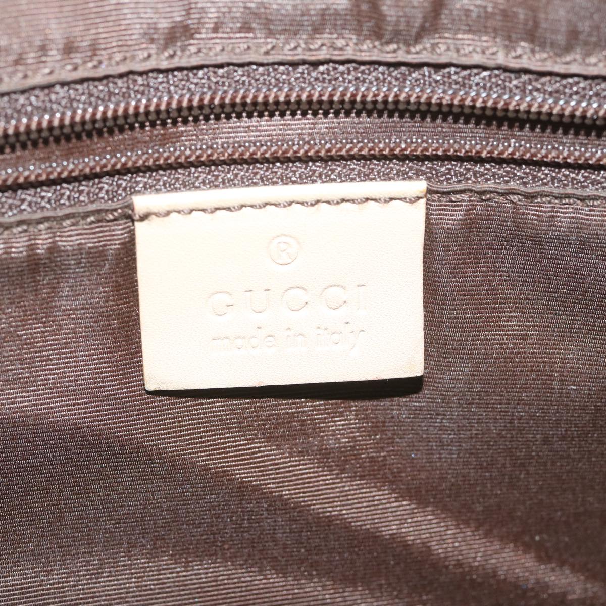 GUCCI GG Canvas Hand Bag Beige 92729 60882