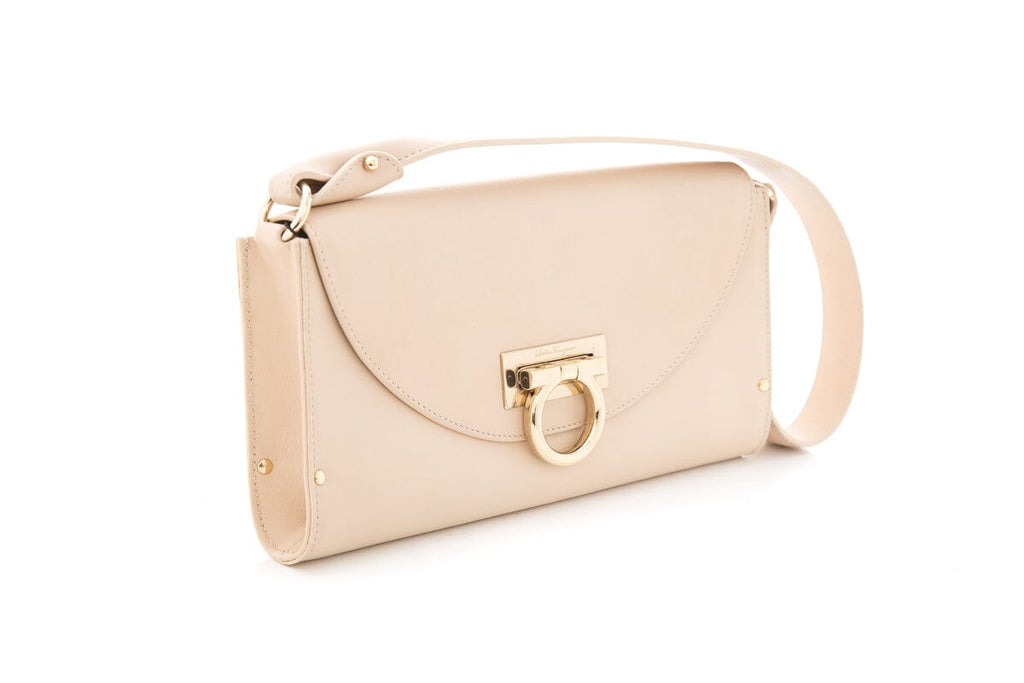 Salvatore Ferragamo Monica Gancini Shoulder Handbag