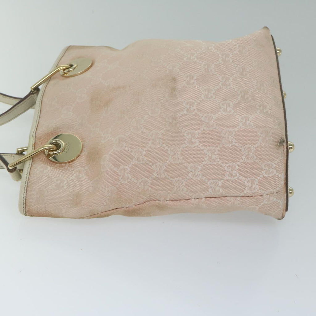 GUCCI GG Canvas Tote Bag Pink 120840 60919