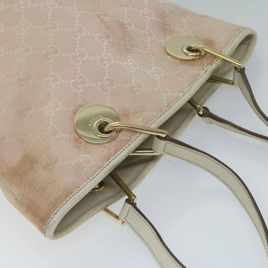 GUCCI GG Canvas Tote Bag Pink 120840 60919