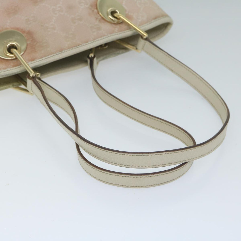 GUCCI GG Canvas Tote Bag Pink 120840 60919