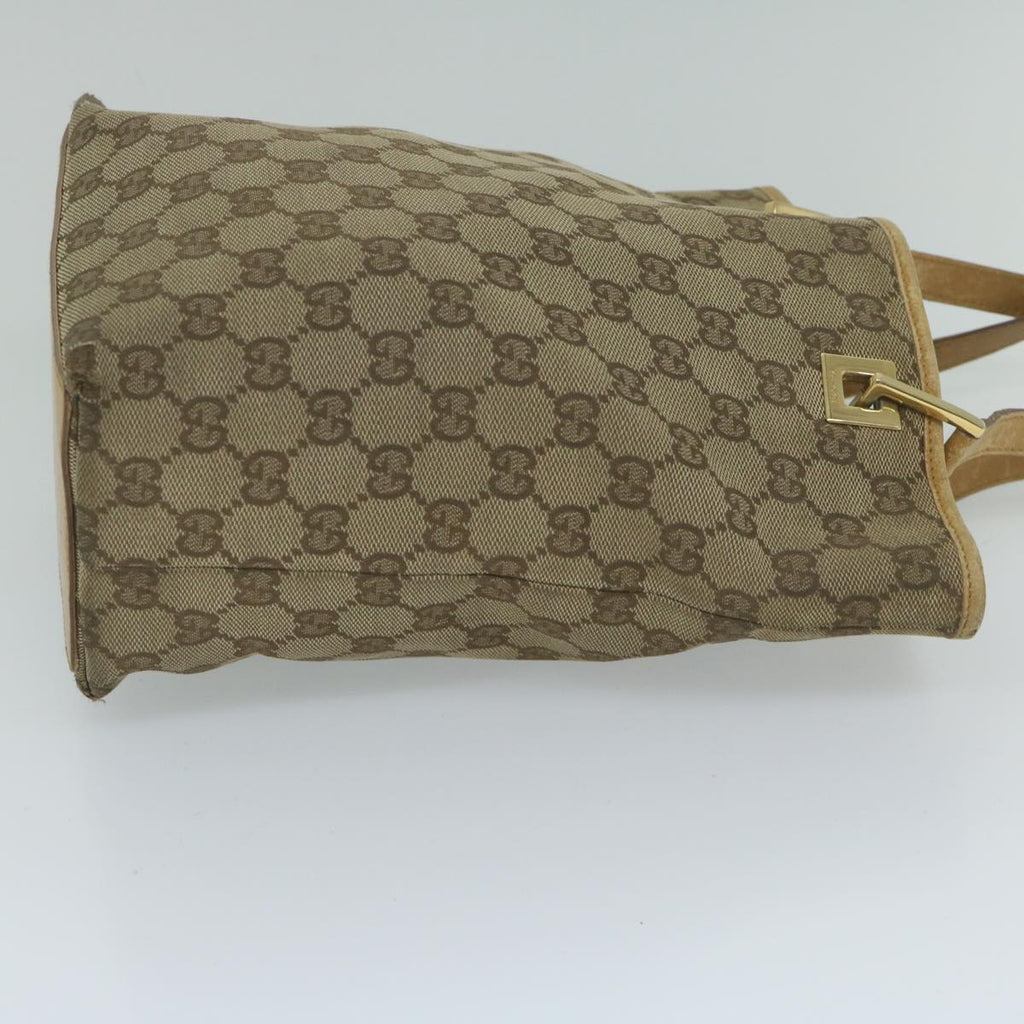 GUCCI GG Canvas Tote Bag Beige 002 1099 60920