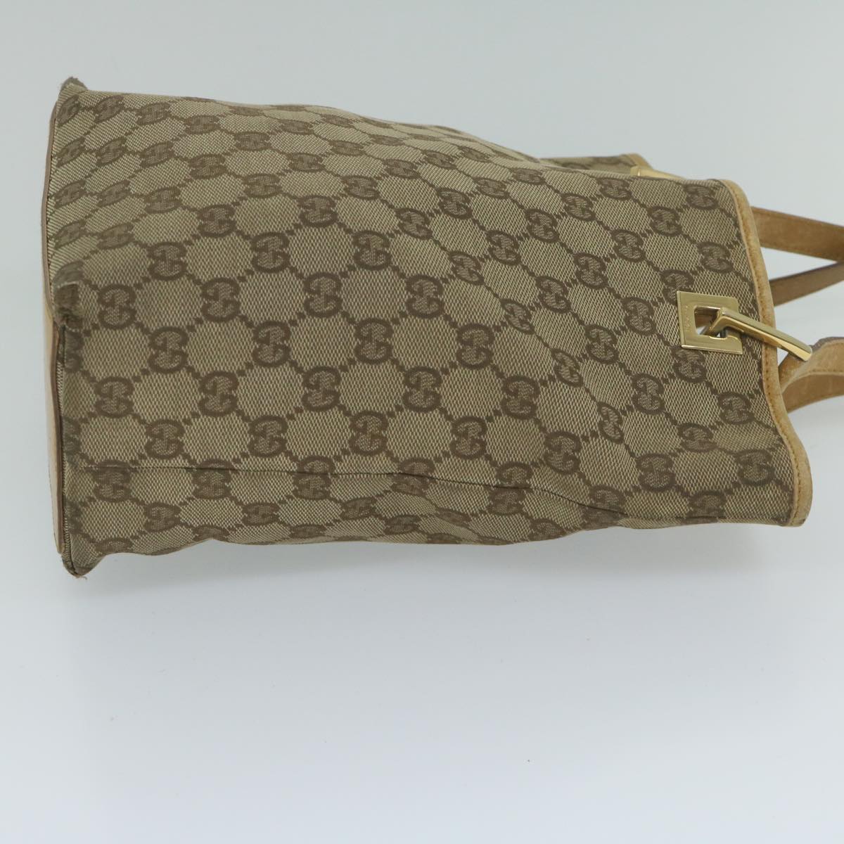 GUCCI GG Canvas Tote Bag Beige 002 1099 60920