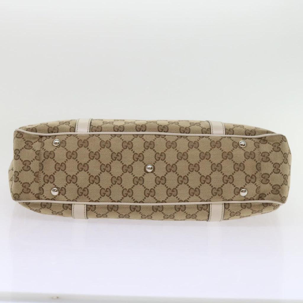 GUCCI GG Canvas GG Twins Tote Bag Beige 232957 60992