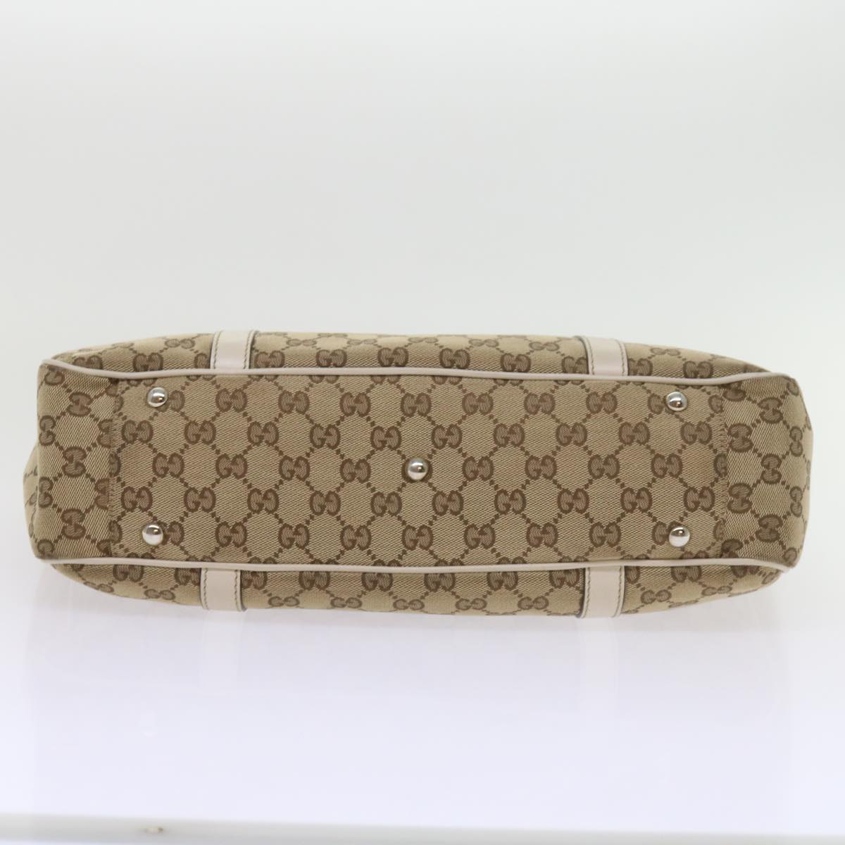 GUCCI GG Canvas GG Twins Tote Bag Beige 232957 60992