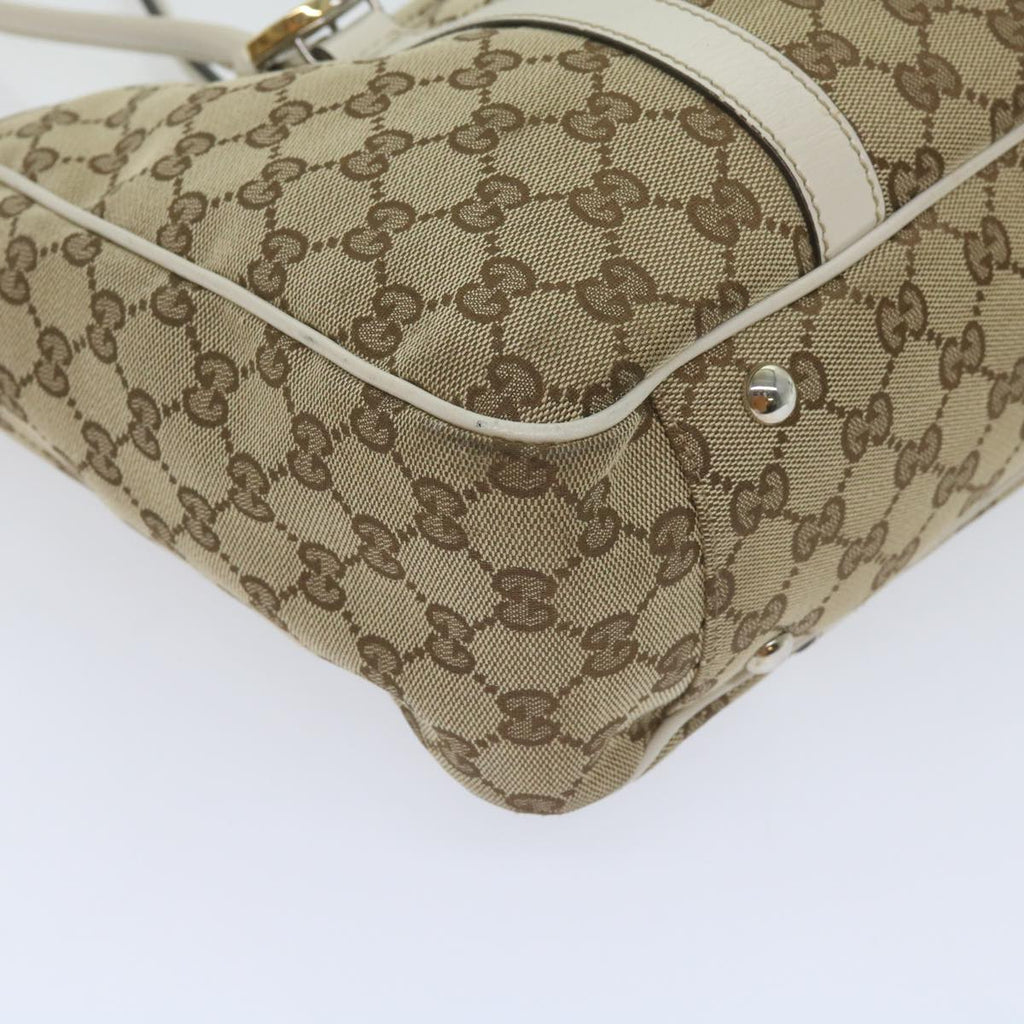 GUCCI GG Canvas GG Twins Tote Bag Beige 232957 60992
