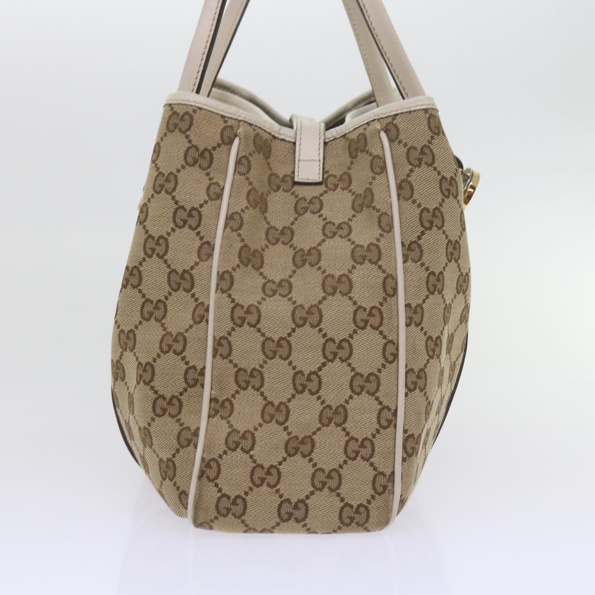 GUCCI GG Canvas GG Twins Tote Bag Beige 232957 60992