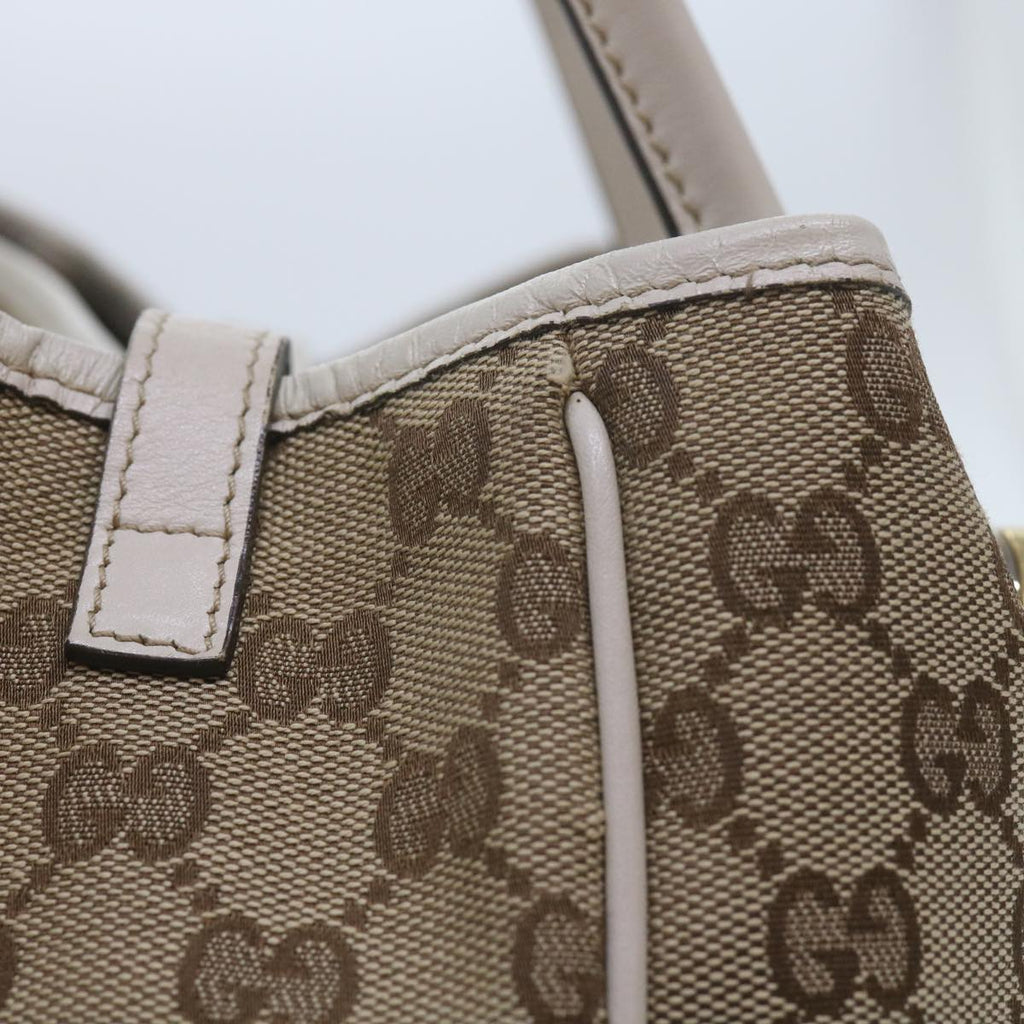 GUCCI GG Canvas GG Twins Tote Bag Beige 232957 60992