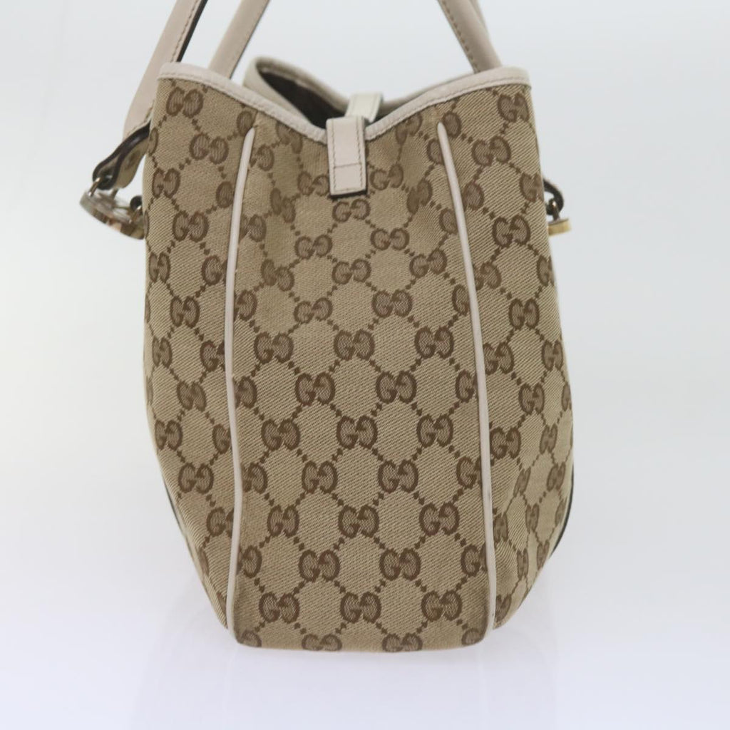 GUCCI GG Canvas GG Twins Tote Bag Beige 232957 60992