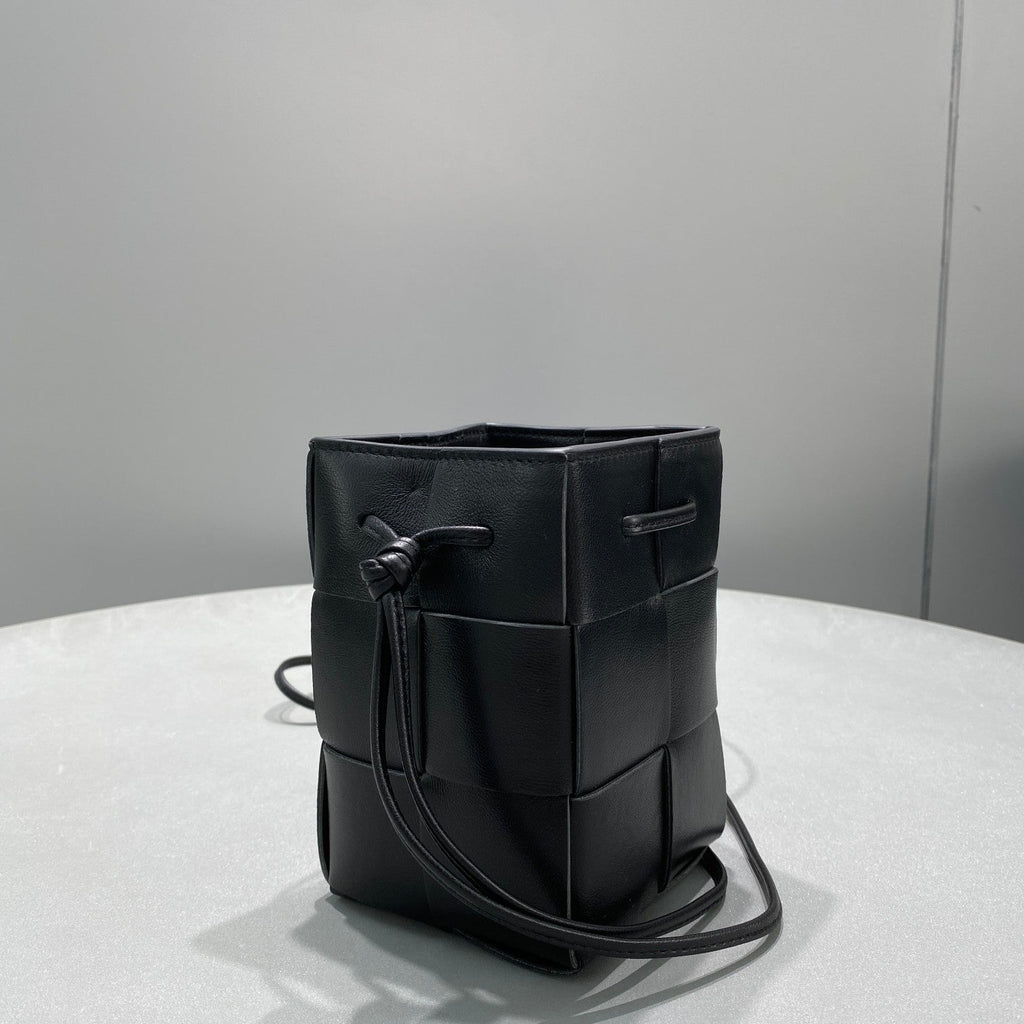 GLAMI Mini Cassette Bucket Bag Black, For Women, Bags 5.5in/14cm 680217VCQC48425