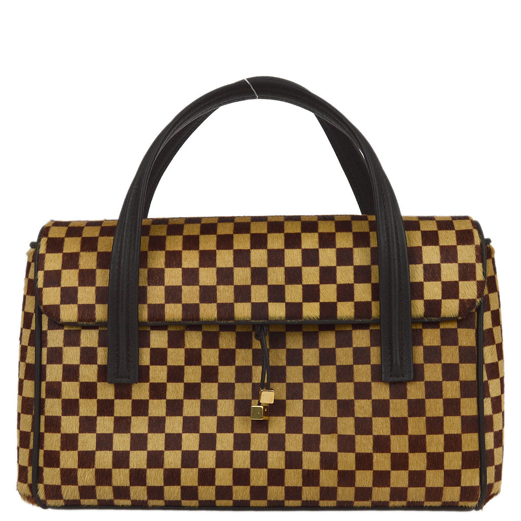 Louis Vuitton 2001 Damier Sauvage Lion Handbag M92131